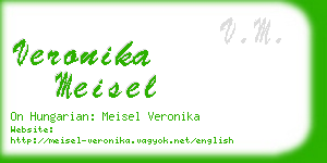 veronika meisel business card